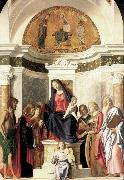 CIMA da Conegliano Madonna Enthroned with the Child dfg oil painting picture wholesale